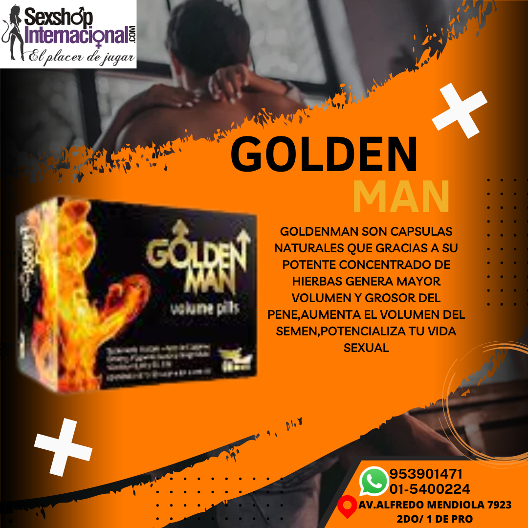 GOLDEN MAN TRATAMIENTO PARA EL CRECIMIENTO DEL PENE